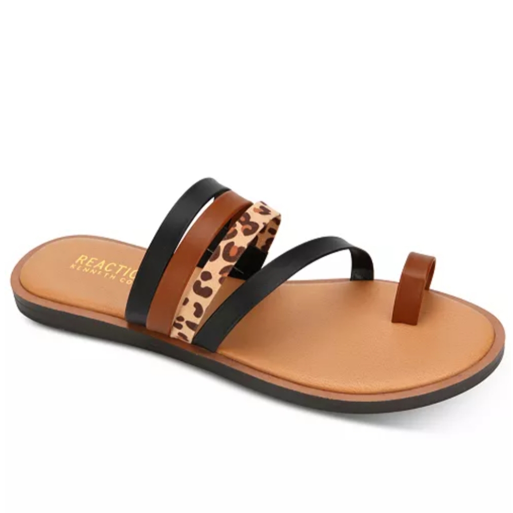 Kenneth Cole Leopard Sandals